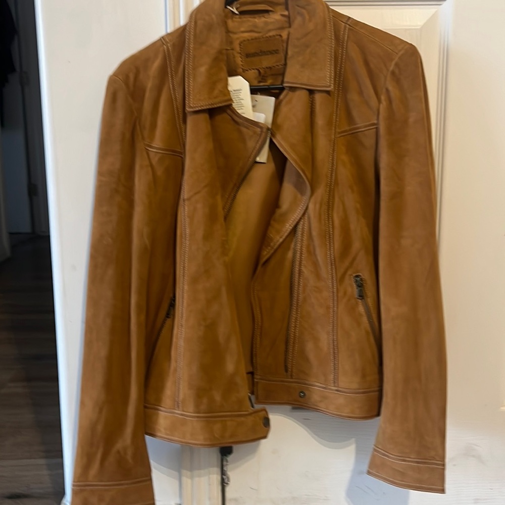 Hutton suede jacket